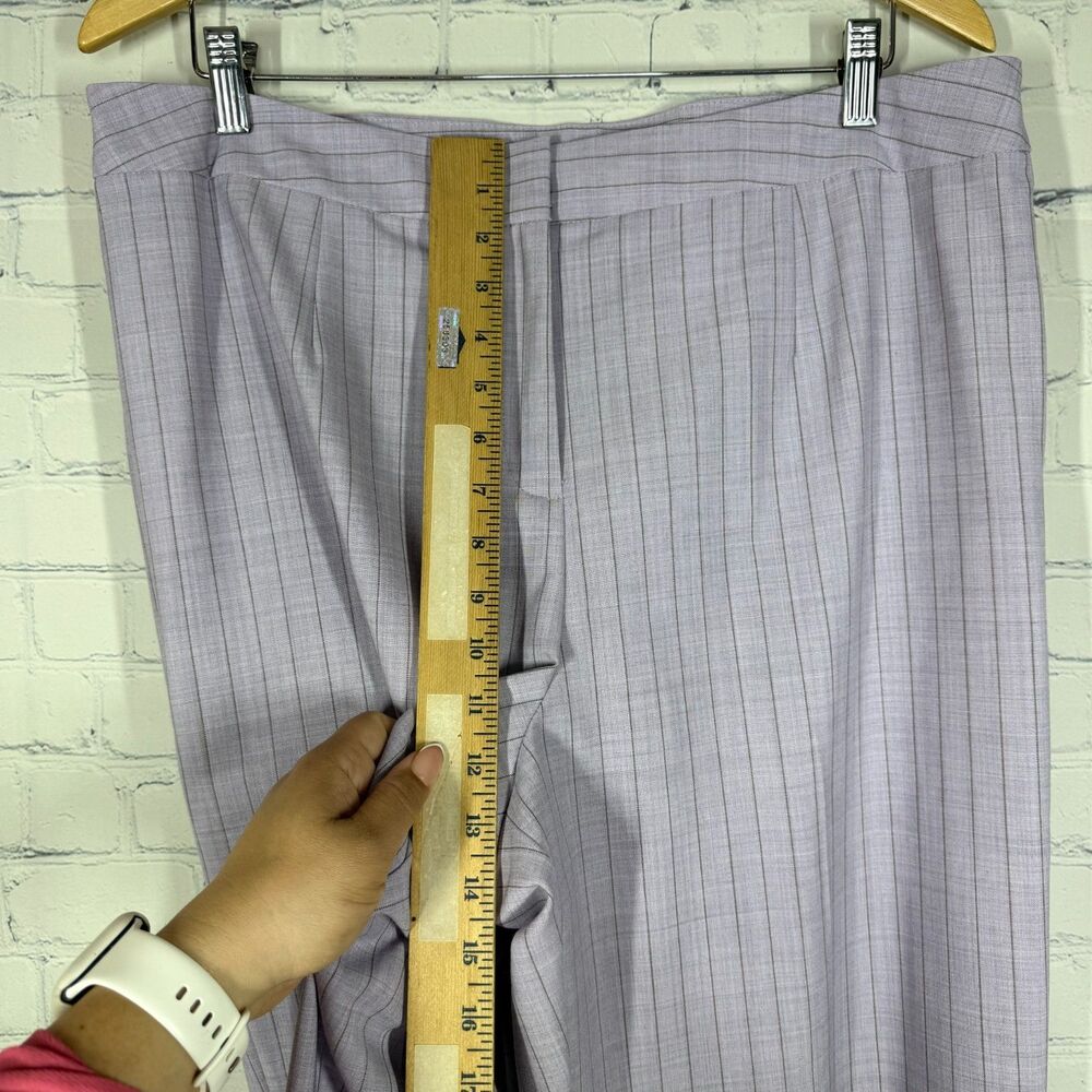 Y2K Milano Lavender Pinstripe Blazer and Pants Suit - Picture 5 of 16